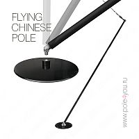 Flying chinese pole - наклонный, летающий пилон с резиновым покрытием